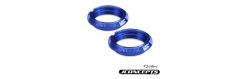 JConcepts - Fin, 12mm Federvorspannring ? Blau (2 St.) (Passend für ? B5M, T5M, SC5M) LRP J2491-1