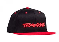 Snap Hat Flat Bill Schwarz/Rot Traxxas Logo TRAXXAS 1183-BLR