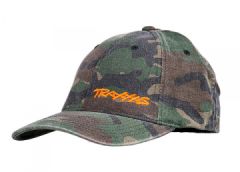 Flex Hat Curved Bill CAMO Traxxas L-XL Traxxas 1187-CAMO-LXL