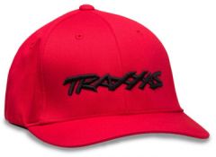 Hat Curved Red Traxxas Logo L-XL Traxxas 1188-RED-LXL