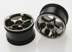 Wheels Tracer Black Chrome 2.2 Rear (2) Traxxas 2472A