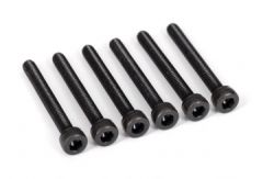 Screws M3x25 Cap-head Hex Socket (6) Traxxas 2581X