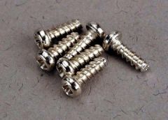 Schrauben, 2x6mm halbr.selbstschn. (6) Multiplex 292674