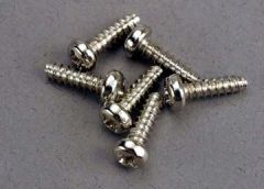 Schrauben, 3x10mm halbr.selbstschn. (6) Multiplex 292675