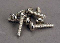 Schrauben, 3x12mm halbr.selbstschn. (6) Multiplex 292676