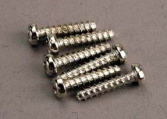 Schrauben, 3x14mm halbr.selbstschn. (6) Multiplex 292677