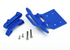 Bumper Front Set Blue Traxxas 3621X