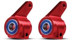 Steering Blocks Aluminium Red (Pair) Traxxas 3636X