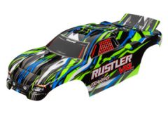 Karosserie Rustler VXL 2WD Grün lackiert TRAXXAS 3726G