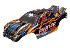 Karosserie Rustler VXL 2WD Orange lackiert TRAXXAS 3726T