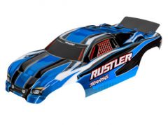 Karosserie Rustler 2WD Blau lackiert TRAXXAS 3750X