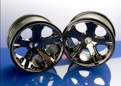 Wheels All-Star Black Chrome 2.8 (2) Traxxas 3772A