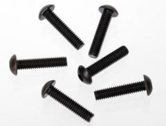 Screws M4x18mm Button-head Hex Socket (6) Traxxas 3929