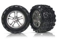 Tires & Wheels Talon/SS Satin (14mm) 3.8 (2) Traxxas 5174A