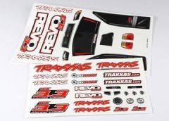 Decal sheets Revo 3.3 Traxxas 5313R