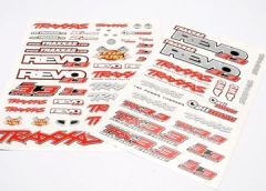 Decal shetts Revo 3.3 (Revo Logos and Graphics) Traxxas 5313X