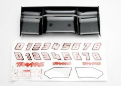 Wing Exo-Carbon with Decals Revo Traxxas 5446G