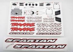 T# 5713- Dekorbogen Spartan Traxxas 295713