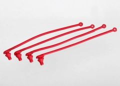 T# 5752- Kabinenhalter rot (4) Traxxas 295752