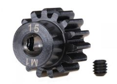 Pinion Gear 15T 1.0M for 5mm Shaft (Machined) Traxxas 6487R