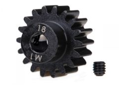 Pinion Gear 18T 1.0M for 5mm Shaft (Machined) Traxxas 6491R