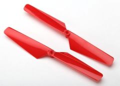 Rotor Blade Set Red (2) Alias Traxxas 6628