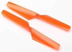 Rotor Blade Set Orange (2) Alias Traxxas 6630