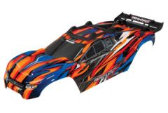 Body Rustler 4x4 Orange (Complete with Body Mounts) Traxxas 6717T