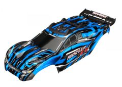 Body Rustler 4x4 Blue (Complete with Body Mounts) Traxxas 6718X