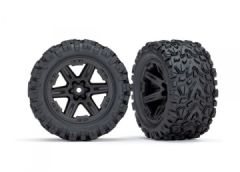 Tires & Wheels Talon Extreme/RXT Black 2.8 4WD TSM (2) Traxxas 6773