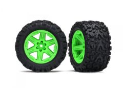 Tires & Wheels Talon Extreme/RXT Green 2.8 4WD TSM (2) Traxxas 6773G