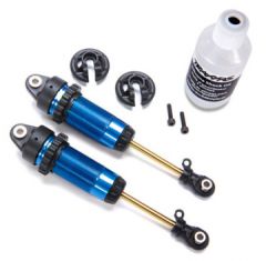 Shocks Blue GTR XX-Long without springs (2) Traxxas 7462