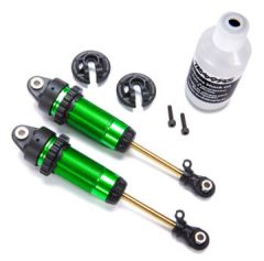 Shocks Green GTR XX-Long without springs (2) Traxxas 7462G