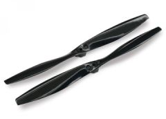 Rotor blade set Black, Aton (2) Traxxas 7926