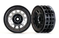 Wheels Method 105 Black Chrome 2.2 (2) Traxxas 8171