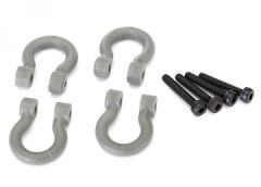 Bumper D-Rings Grey (4) TRX-4/6 Traxxas 8234