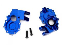 Portal Housing Inner Front Alu Blue Left/Right (2) TRX-4/6 Traxxas 8252X