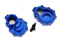 Portal Housing Inner Rear Alu Blue Left/Right (2) TRX-4/6 Traxxas 8253X