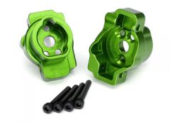 Portal Drive Axle Mount Rear Alu Green (2) TRX-4/6 Traxxas 8256G