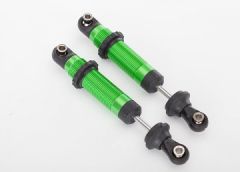 Shocks gts hard-anodized green alu assembled (2) Traxxas 8260G