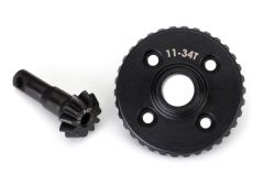 Ring gear differential pinion gear 11/34T (CNC) TRX-4/6 Traxxas 8279R