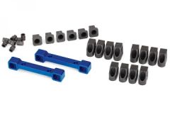 Mount Susp Arms Front and Rear Alu Blue 4-Tec Traxxas 8334X