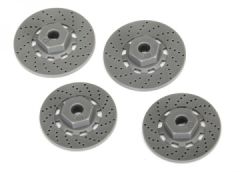 Wheel Hubs Hex (disc brake rotors) (4) 4-Tec Traxxas 8356