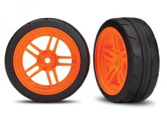 Tires & Wheels Response 1,9 Touring Orange Front VXL (2) Traxxas 8373A