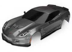 Body Chevrolet Corvette Z06 Grey Painted Traxxas 8386A