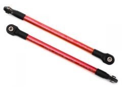 Push Rod Alu Red w/ Rod Ends (2) E-Revo 2 DISC. repl. 8619R Traxxas 8618R