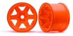 Wheels Carbide 3.8 Orange (2) Traxxas 8671A