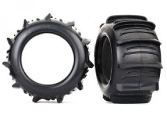 Tires Paddle 3.8 (2) Traxxas 8673