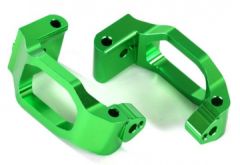 Caster Blocks Alu Green (Pair) Maxx Traxxas 8932G