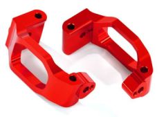 Caster Blocks Alu Red (Pair) Maxx Traxxas 8932R